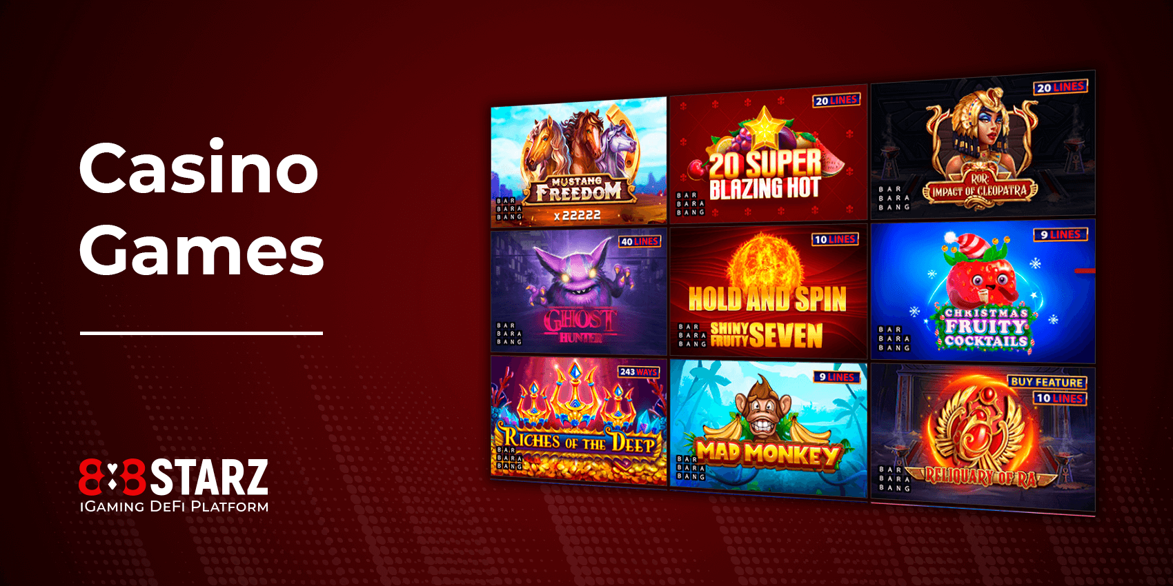Available Casino Games