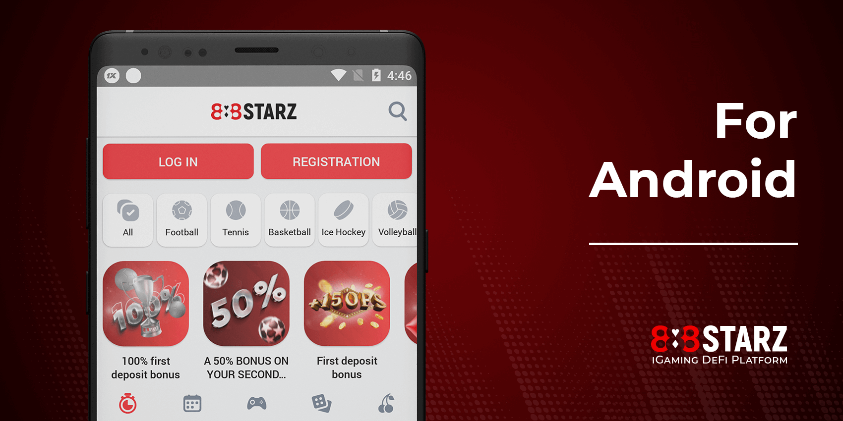 888Starz pour Android