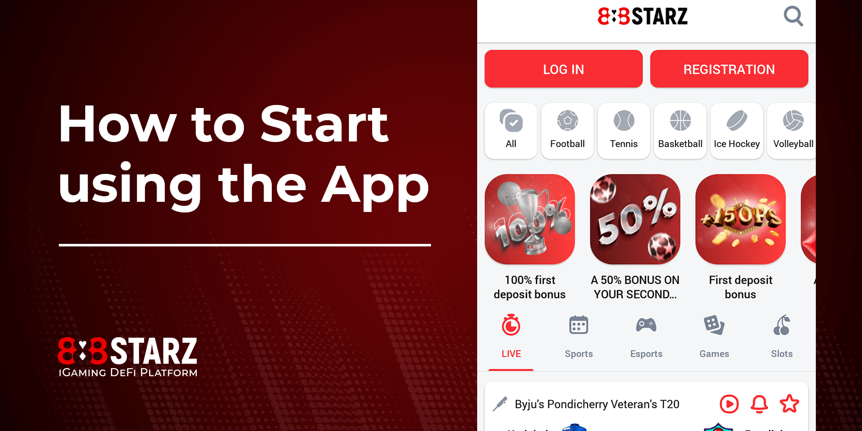 Как начать использовать приложение 888Starz?